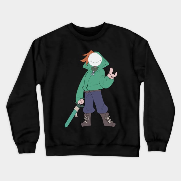 dream smp Crewneck Sweatshirt by LaSark